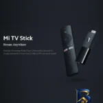نمای کناری اندروید باکس شیائومی مدل Mi TV Stick پروفایل و ساختار