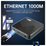 نمای کناری اندرویدباکس مدل R۶۹ PRO ۴/۳۲GB اصل پروفایل و ساختار