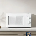 نمای کناری مایکروویو ۲۰ لیتر شیائومی مدل MWB۰۱۰-۲A اصل پروفایل و ساختار