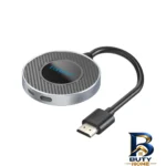 نمای کناری دانگل HDMI ارلدام مدل +ET-W۷ اصل پروفایل و ساختار