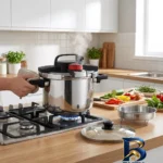 نمای کناری زودپز فلر با ظرفیت و سیستم ایمنی پیشرفته پروفایل و ساختار