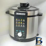 نمای کناری زودپز برقی ۶ لیتری هنریچ مدل GS -1360 پروفایل و ساختار