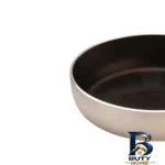 نمای کناری تابه زرساب مدل PC-228 با روکش تفلون و دسته پروفایل و ساختار