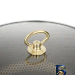 نمای کناری سرویس پخت و پز ۱۴ پارچه هلنا طرح چدن مدل لانه زنبوری پروفایل و ساختار