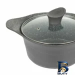 نمای کناری قابلمه عروس دیاکو با روکش گرانیت و طراحی مناسب پروفایل و ساختار