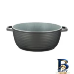 نمای کناری قابلمه عروس کلاسیک با روکش گرانیتی و طراحی مناسب پروفایل و ساختار