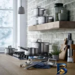 نمای کناری سرویس قابلمه ۹ پارچه دبلیو ام اف مدل Comfort Line پروفایل و ساختار