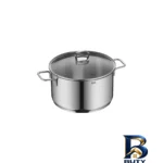 نمای کناری سرویس قابلمه و تابه ۷ پارچه سیلیت مدل Alicante پروفایل و ساختار