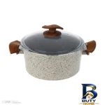 نمای کناری سرویس قابلمه 9 پارچه پی ام تی مدل ماریا باکیفیت پروفایل و ساختار