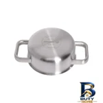 نمای کناری سرویس قابلمه و تابه استیل ۸ پارچه کرکماز مدل SILVERA کد 2788 پروفایل و ساختار