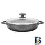 نمای کناری سرویس قابلمه و تابه گرانیتی ۸ پارچه مدل سارینا پروفایل و ساختار