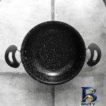 نمای کناری سرویس تابه گرانیتی ۳ پارچه مدل L-۲ اصل پروفایل و ساختار