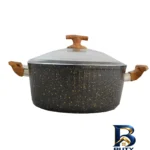 نمای کناری سرویس پخت و پز ۱۱ پارچه پی ام تی مدل السا پروفایل و ساختار