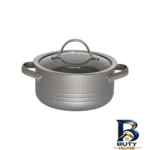 نمای کناری سرویس قابلمه و تابه گرانیت ۷ پارچه کرکماز مدل 3-2619 پروفایل و ساختار