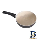 نمای کناری سرویس قابلمه و تابه گرانیت ۸ پارچه عروس مدل آماتیس پروفایل و ساختار