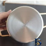 نمای کناری قابلمه روحی 8 پارچه مدل موج کد gggf پروفایل و ساختار