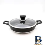 نمای کناری سرویس گرانیتی قابلمه و تابه 6 پارچه نیولایف مدل افرا 6306 پروفایل و ساختار
