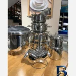 نمای کناری سرویس قابلمه و تابه استیل ۱۷ پارچه کاراجا مدل Osaka PowerSteel Pro پروفایل و ساختار