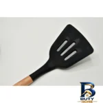 نمای کناری کفگیر و قاشق شنگیا مدل BL بسته ۲ عددی پروفایل و ساختار