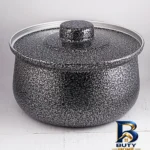 نمای کناری سرویس قابلمه ۱۰ پارچه بی نظیر مدل بادیه پروفایل و ساختار