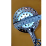 نمای کناری سرویس ملاقه و کفگیر ۲ پارچه مدل هندی کد ۲ پروفایل و ساختار