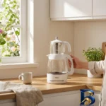 نمای کناری چای ساز میگل مدل GTS۰۷۰ اصل پروفایل و ساختار
