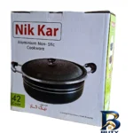 نمای کناری قابلمه گرانیتی نیک کار با طراحی مناسب و نچسب پروفایل و ساختار