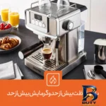 نمای کناری اسپرسو ساز جی پاس مدل GCM۴۱۵۲۰ اصل پروفایل و ساختار