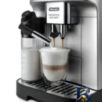 نمای کناری اسپرسو ساز ۱۸۰۰ میلی لیتر دلونگی مدل Magnifica Evo Next ECAM 310.80 پروفایل و ساختار