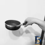نمای کناری تابه گرانیت ظرف سازان اسدیان مدل سیلور پروفایل و ساختار