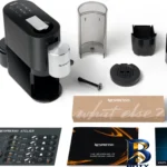 نمای کناری اسپرسو ساز نسپرسو مدل آتلییر XN 8908NL پروفایل و ساختار