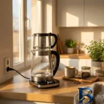 نمای کناری چای ساز روی هم مدل دسینی 2300 پروفایل و ساختار