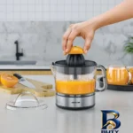 نمای کناری آب مرکبات گیر ۴۰ وات گرین لاین مدل CITRUS JUICER GL_JU۱۵ اصل پروفایل و ساختار