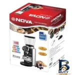 نمای کناری آسیاب قهوه نوا مدل NOVA NM-۳۶۶۳HPDG اصل پروفایل و ساختار