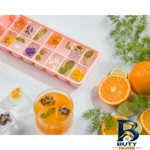 نمای کناری قالب یخ لیمون مدل کد 636 با طراحی خاص پروفایل و ساختار