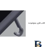 نمای کناری ترازو آویز آشپزخانه دیجیتال جیمی هوم مدل JM-G۳۷۰۱ HANDHELD SCALE حداکثر ظرفیت قابل اندازه گیری ۳۰ کیلوگرم با دقت ۱