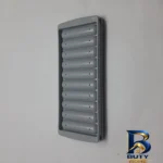 نمای کناری قالب یخ لوله ایی با طراحی خاص پروفایل و ساختار