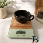 نمای کناری ترازو آشپزخانه دیجیتال مدل ۸۰۷۸ حداکثر ظرفیت قابل اندازه گیری ۱۵ کیلوگرم با دقت ۱ گرم اصل پروفایل و ساختار