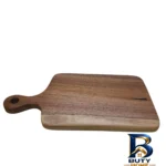 نمای کناری تخته گوشت چوبی مدل Walnut پروفایل و ساختار