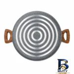 نمای کناری قابلمه گرانیت نالینو با دسته باکالیت پروفایل و ساختار