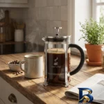 نمای جزئیات قهوه ساز وان کافی مدل French Press کد B۴۵۰-۶۰۰S اصل پرداخت و جزئیات مواد