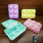 نمای کناری قالب یخ توپی مدل BEDOROUMAK مجموعه ۲ عددی پروفایل و ساختار