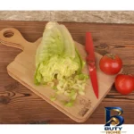 نمای کناری تخته گوشت مدل دسته بیضی مهروز پروفایل و ساختار