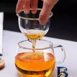 نمای کناری لیوان دمنوش ساز مدل بامبو درب کد 205 پروفایل و ساختار
