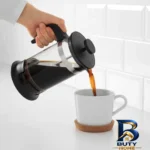 نمای کناری دمنوش ساز ایکیا مدل UPPHETTA کد 202.978.49 با گنجایش 400 میلی لیتر پروفایل و ساختار