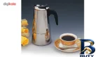 نمای کناری قهوه جوش رومکس مدل MN 6 Cups پروفایل و ساختار
