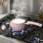نمای کناری شیرجوش سام ست مدل سیسمونی سایز ۱۰ پروفایل و ساختار