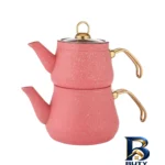 نمای کناری ست کتری و قوری مدل گرانیتی لایت گنجایش ۲ لیتر ۰.۸ لیتر اصل پروفایل و ساختار