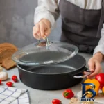 نمای کناری تابه تکنو مدل Ntop با روکش گرانیت و طراحی مناسب پروفایل و ساختار