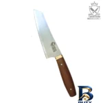نمای کناری چاقوی آشپزخانه فاخرزنجان مدل گوشت و مرغ ژاپنی کد 02 پروفایل و ساختار